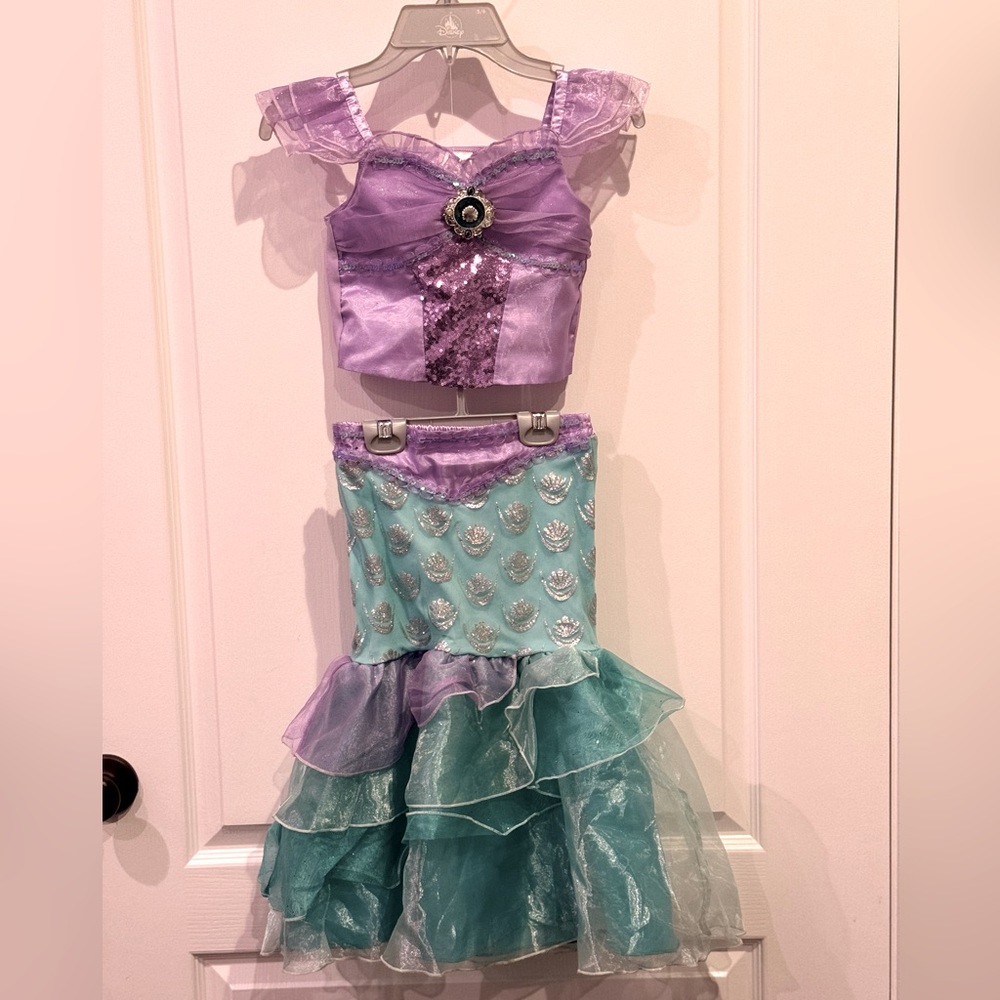 Disney’s Ariel Costume 5-6 (bonus mini purse)
